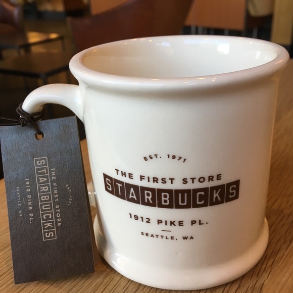 Starbucks The First Store Collection Mug NIB - Picture 3 of 4